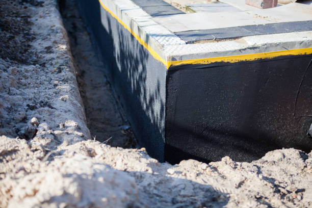 Professional Waterproofing technician working in Lakeview, OR